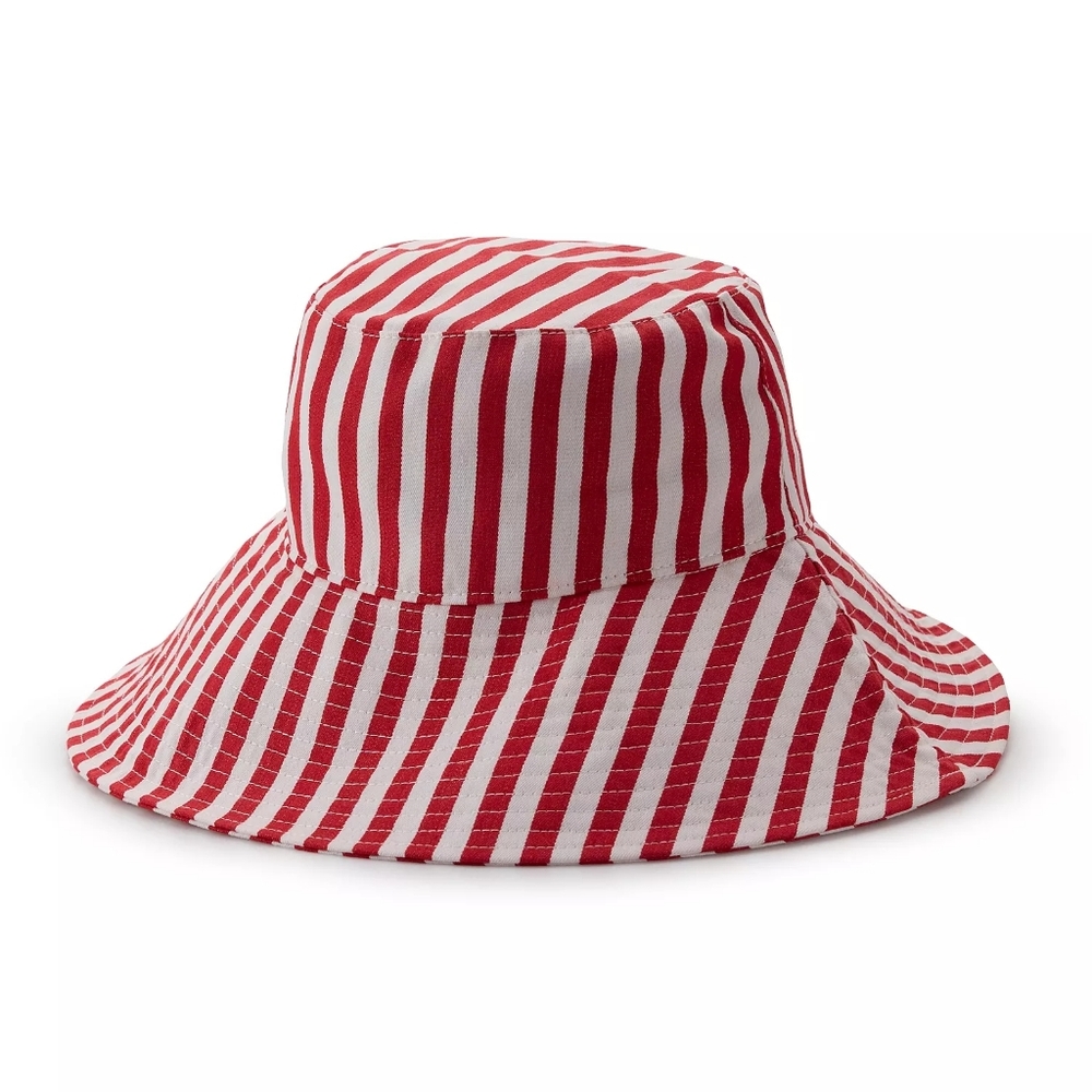 Sonoma Goods For Life® Striped 4" Wide Brim Bucket Hat